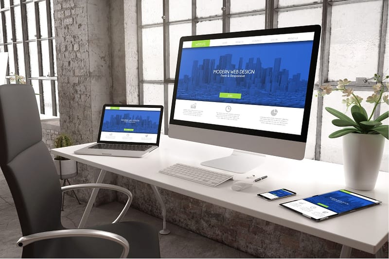 solar website design